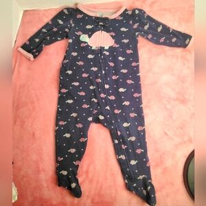 Just one you by carter's 6 month girl zippered sleeper with turtles